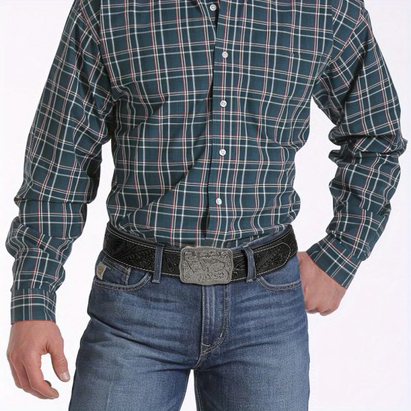 whippy 1pc popular men's western engraved belt, fashionable cowboy countryside belts for jeans .music festival wear