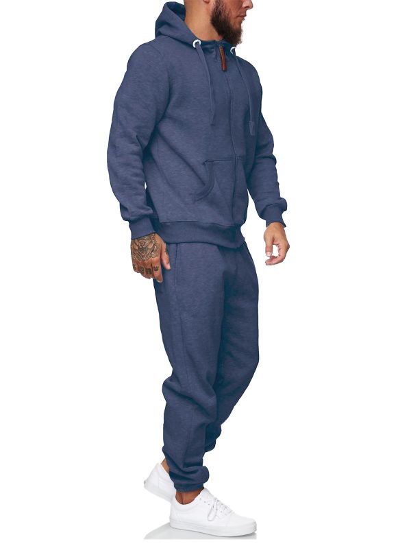 sweatsuits for men 2pcs sets men's tracksuit set leisure suits sweat jackets athletic jogging suits casual outfits