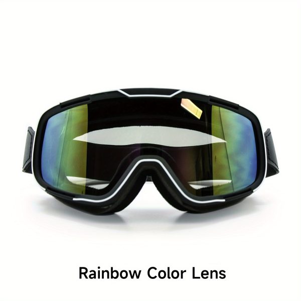 enzodate men's photochromic sports glasses full rim, pc frame & lens, adjustable strap, ideal for driving & outdoor activities, driving eyewear | sleek glossy finish | polycarbonate material