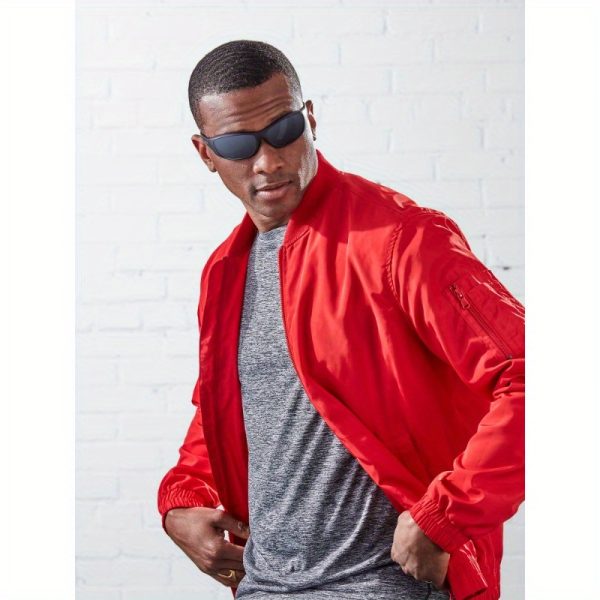 men's wrap sport sunglasses black frame with yellow accents, high quality protection, anti glare lenses, lightweight & stylish for outdoor activities, casual wear, and professional settings, outdoor eyewear, sleek eyewear, durable eyewear