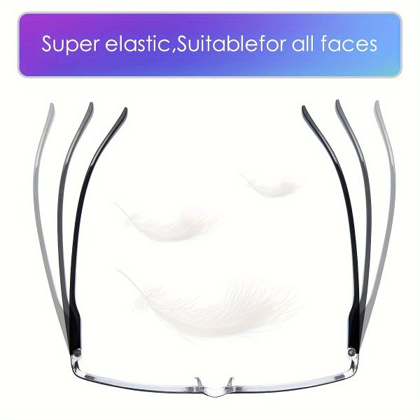 luff men's 4 pack reading glasses anti blue light, portable & ultra light computer readers for men and women, digital eye strain, modern frames, highquality lenses, vision care, office workers