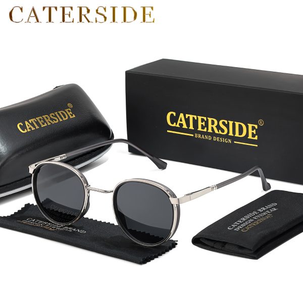 vintage classic style glasses round tac lens fashion tr+metal small frame ultralight casual cool men's lentes women party 2025 new glasses, decors photo props, ideal choice for gifts complete set with case