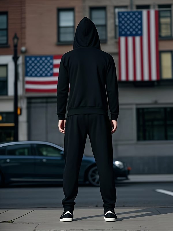 vintage american flag men's tracksuit 2pcs hoodie athletic sweatsuits casual jogging suit sets usa flag hoodies tracksuit sweatsuit sweatshirt and sweatpant for men women 2pcs sets pullover sweater
