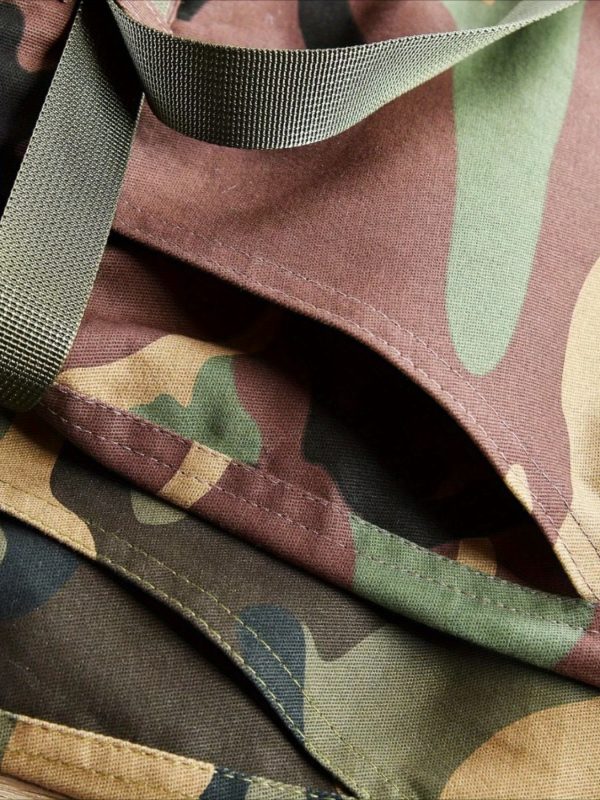 summer camouflage work shorts for men, 2025 new american retro streetwear brand, heavy multi pocket casual straight pants