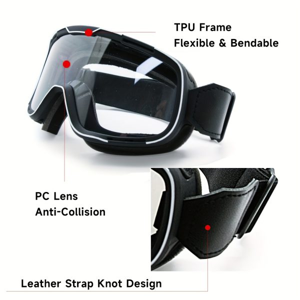 enzodate men's photochromic sports glasses full rim, pc frame & lens, adjustable strap, ideal for driving & outdoor activities, driving eyewear | sleek glossy finish | polycarbonate material