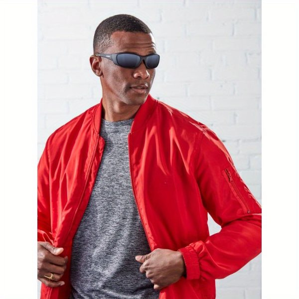 men's wrap sport sunglasses black frame with yellow accents, high quality protection, anti glare lenses, lightweight & stylish for outdoor activities, casual wear, and professional settings, outdoor eyewear, sleek eyewear, durable eyewear