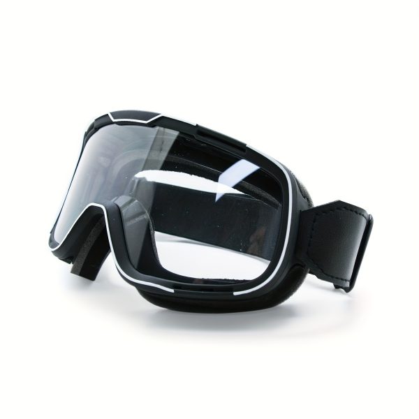 enzodate men's photochromic sports glasses full rim, pc frame & lens, adjustable strap, ideal for driving & outdoor activities, driving eyewear | sleek glossy finish | polycarbonate material