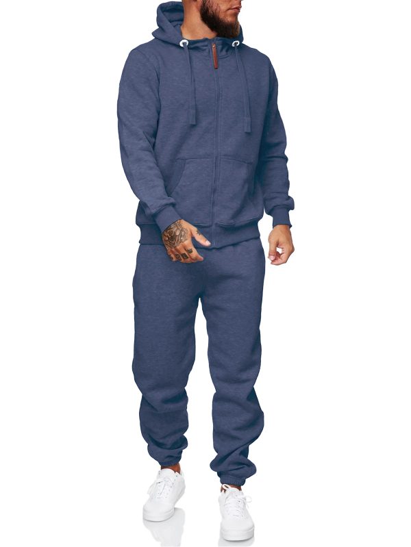 sweatsuits for men 2pcs sets men's tracksuit set leisure suits sweat jackets athletic jogging suits casual outfits